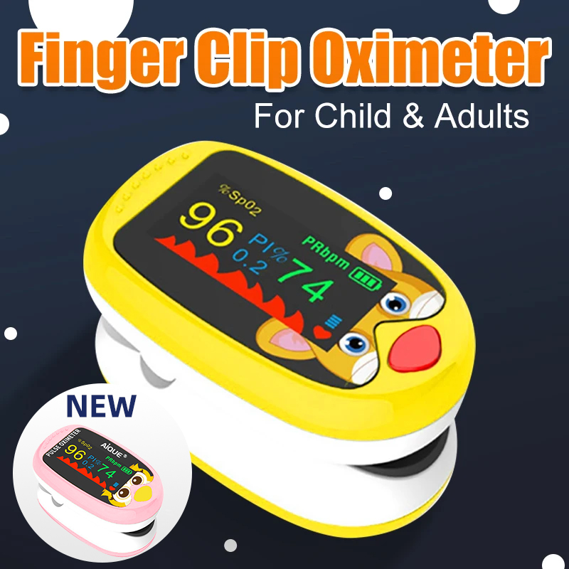 Do Oxygen Meter - Ricaricabile Bambino Dito Pulsossimetro Display TFT
