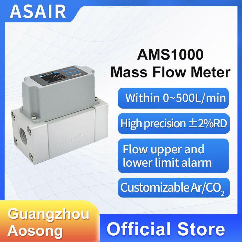Do Oxygen Meter - ASAIR AMS1000 misuratore di portata massica
