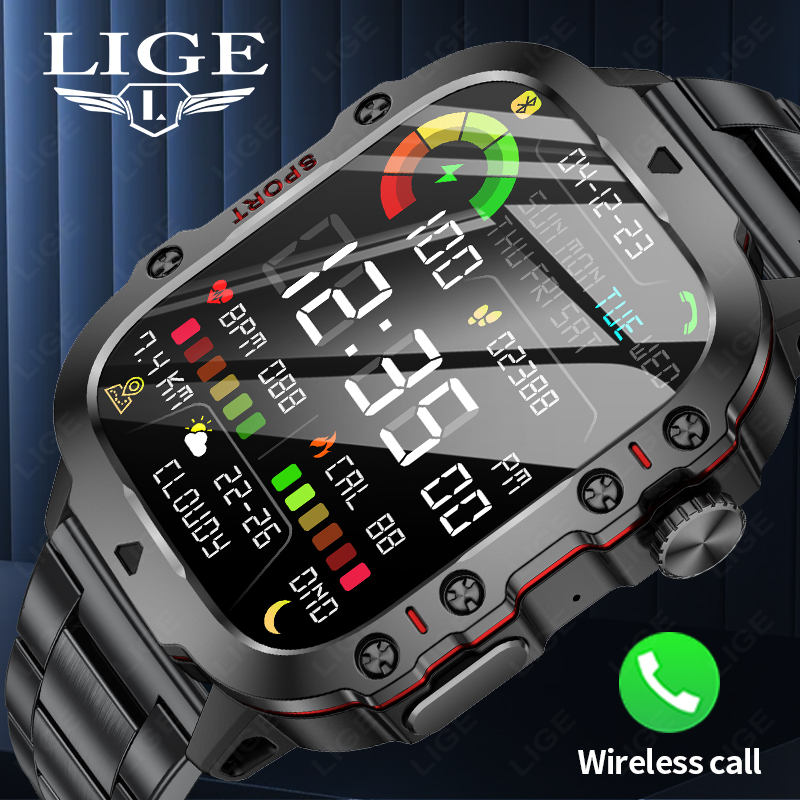 LIGE Outdoor Smartwatch sporti - Do Oxygen Meter recensione e prezzo