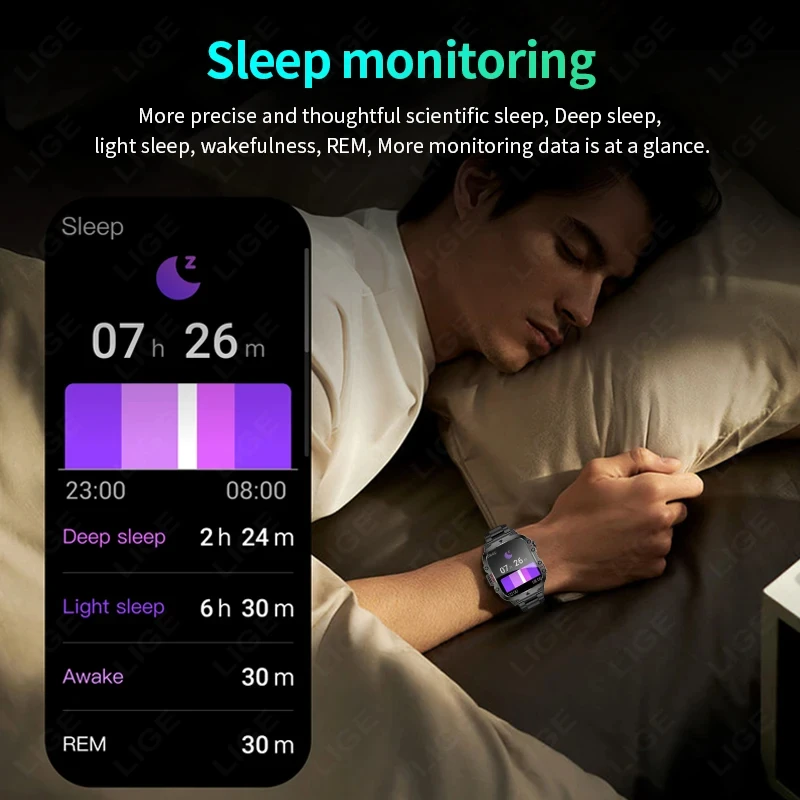 LIGE Outdoor Smartwatch sporti - Do Oxygen Meter recensione e prezzo